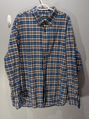 Orvis Signature Twill Long Sleeve Button Down Classic Fit 2XL Tall